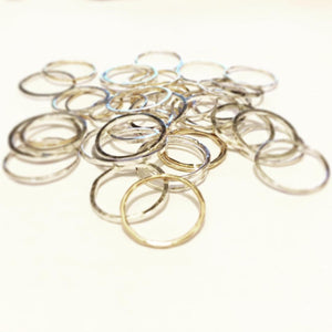 Thin 1mm Stacking Rings
