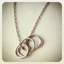 4 circle necklace
