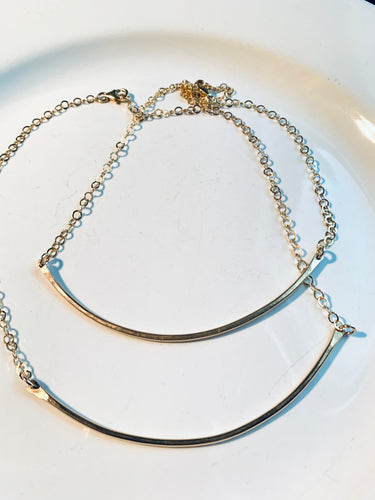 Thick Bar Necklace