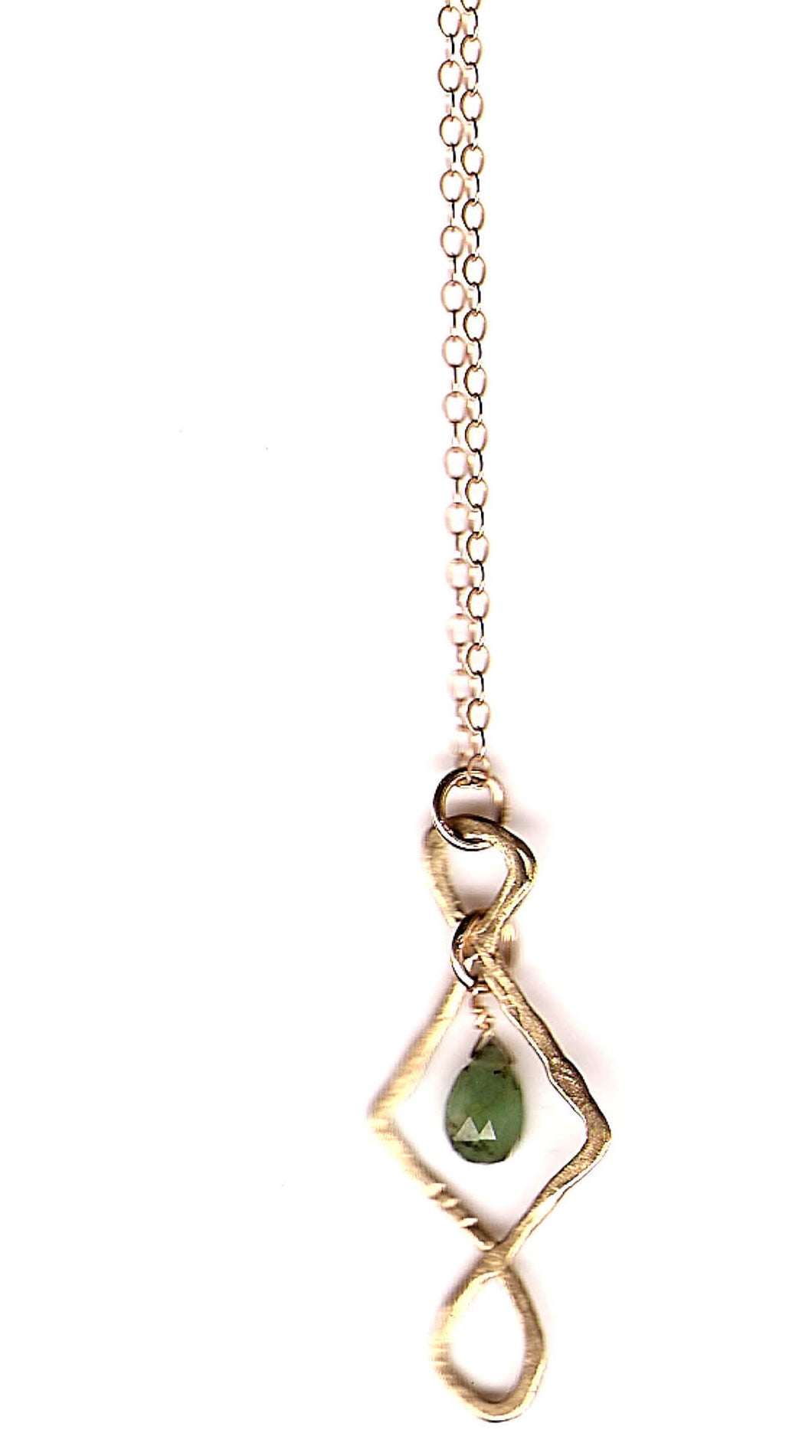 Athena +  Emerald Long Necklace