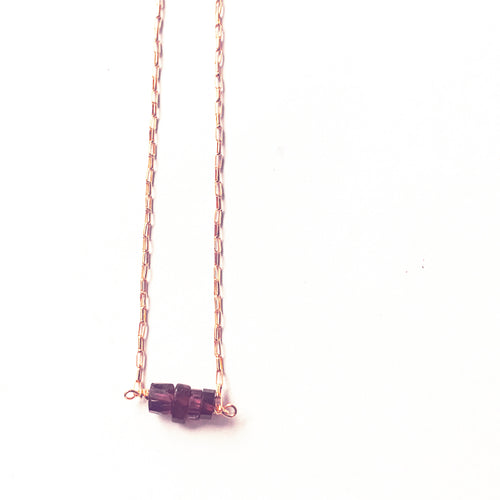 Garnet HEISHI Necklace