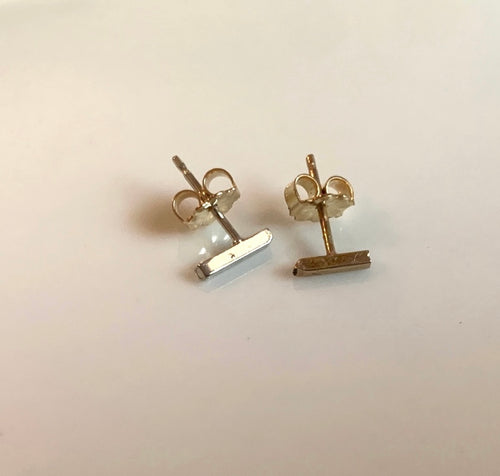 Bar Stud Earrings