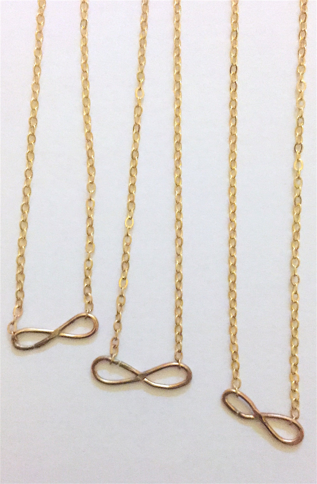 Floating Infinity Necklace